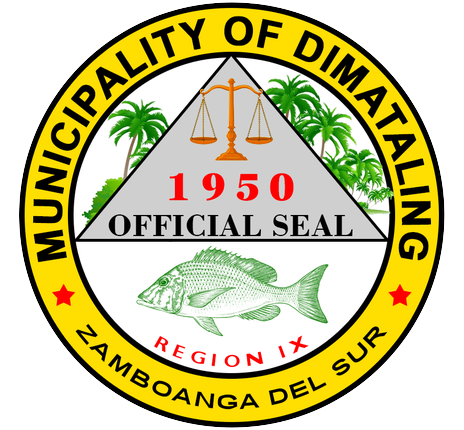 Municipality of Dimataling seal